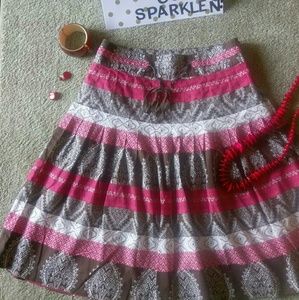 Ann Taylor Loft colorful skirt